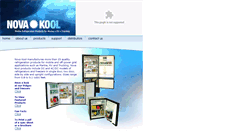 Desktop Screenshot of novakool.com